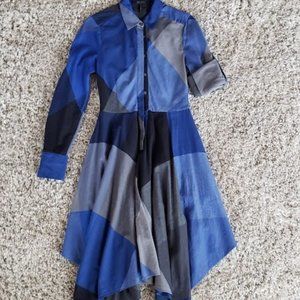 BCBGmaxazria Blue Dress